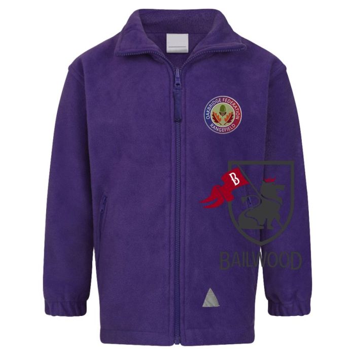 Rangefield Primary  School Fleece Jacket  with Logo