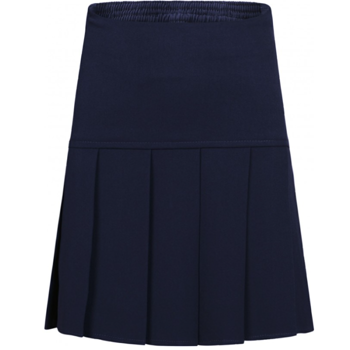 Fan Pleat Skirt (Navy)