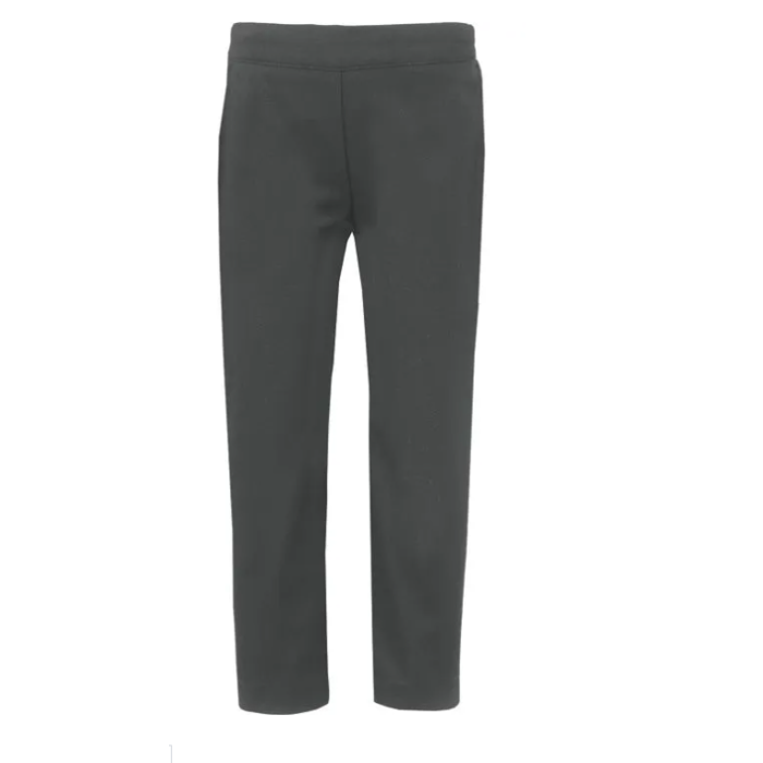 Junior Girls Slim Fit Trousers (Grey)