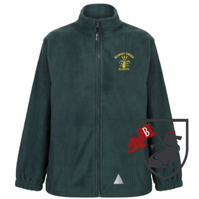 Rushey green  Primary School zip fleece jacket With Logo