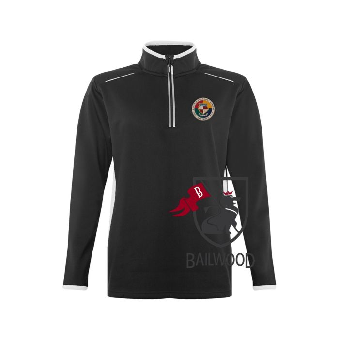 Addey and Stanhope School 1/4  Zip Training Top with logo