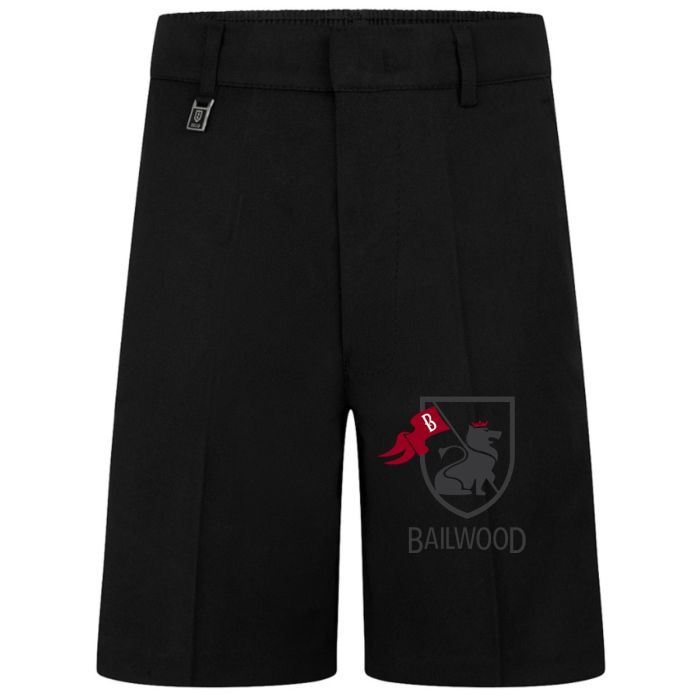 Standard Fit  Shorts (Black) - JUNIOR