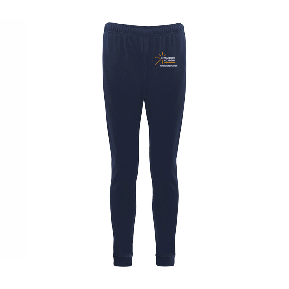 St Matthew Academy Primary Jogging Bottoms with Logo
