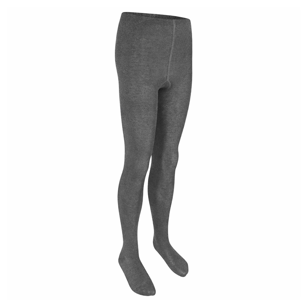 Cotton Tights- Twin Pack (Grey)